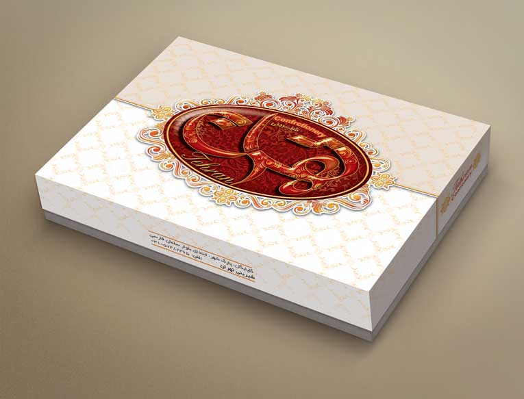 طراحی جعبه شیرینی تهران